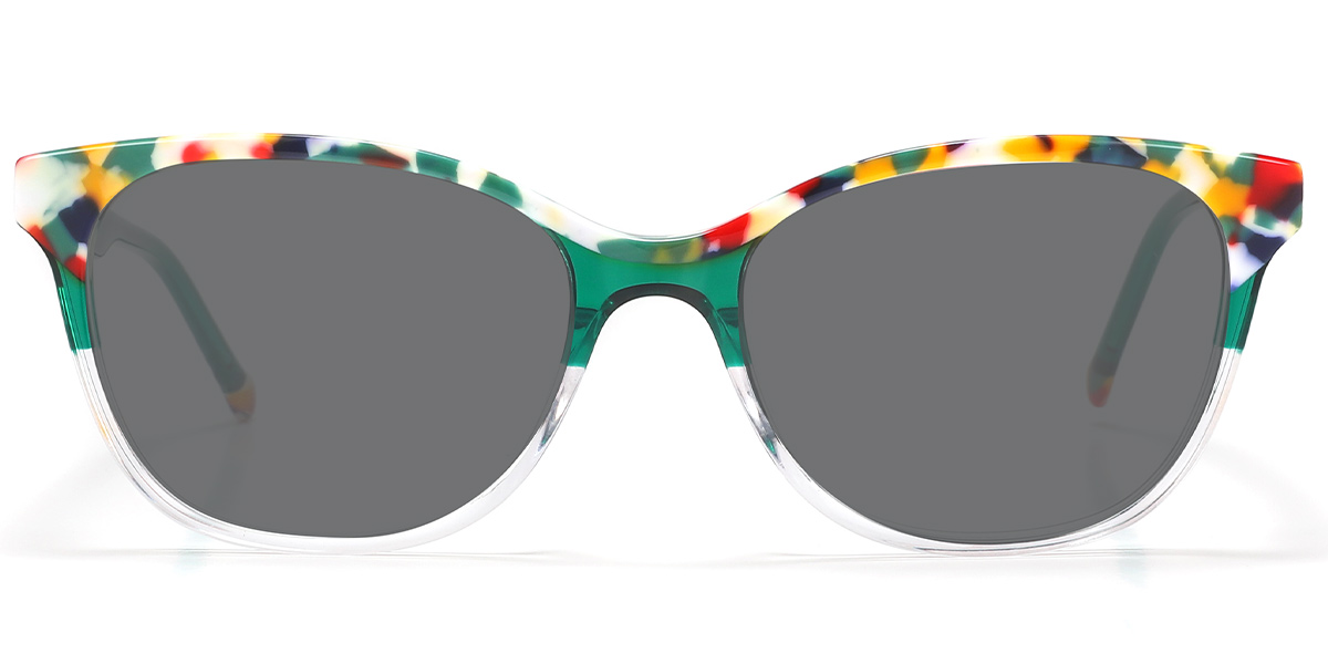 Pattern-Green+Dark Grey Polarized