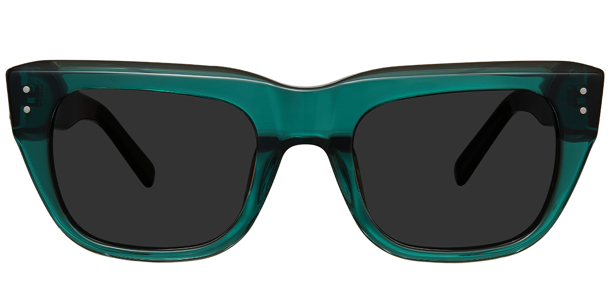 Translucent-Green+Dark Grey Polarized