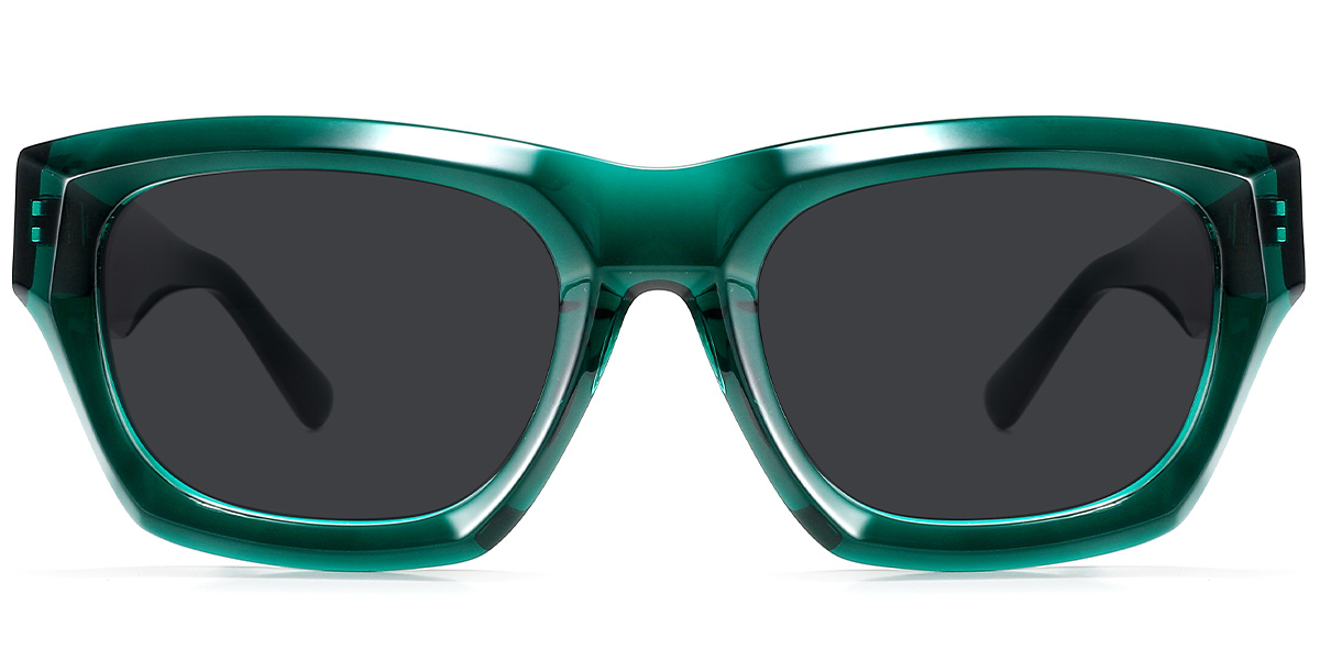 Translucent-Green+Dark Grey Polarized