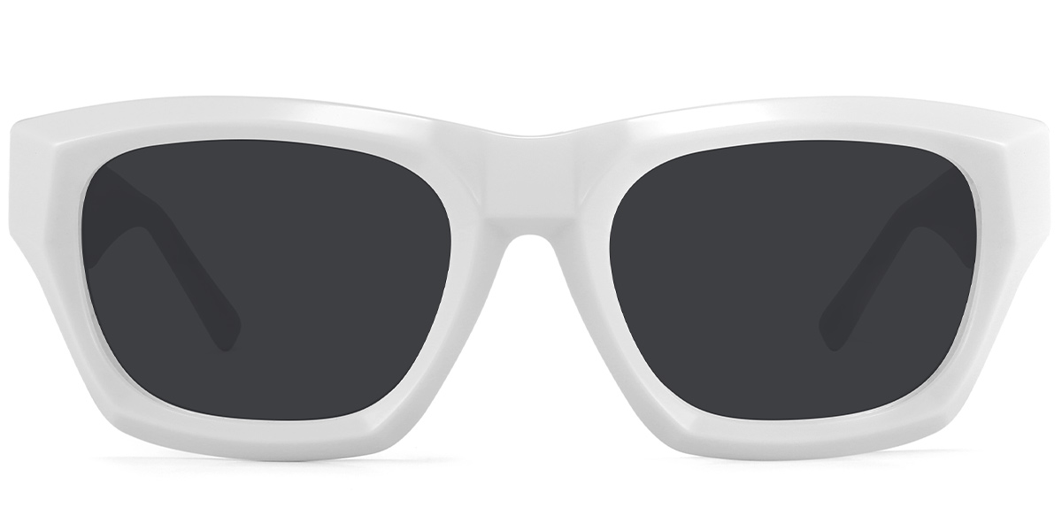 White+Dark Grey Polarized