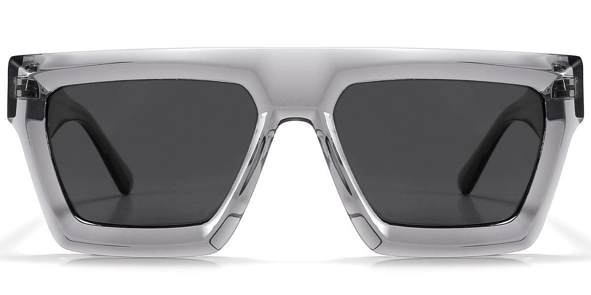 Translucent-Grey+Dark Grey Polarized