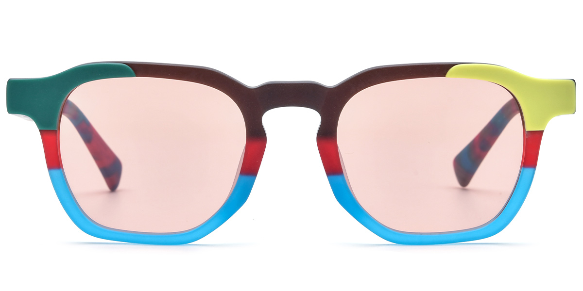 Pattern-Blue+Rose Polarized