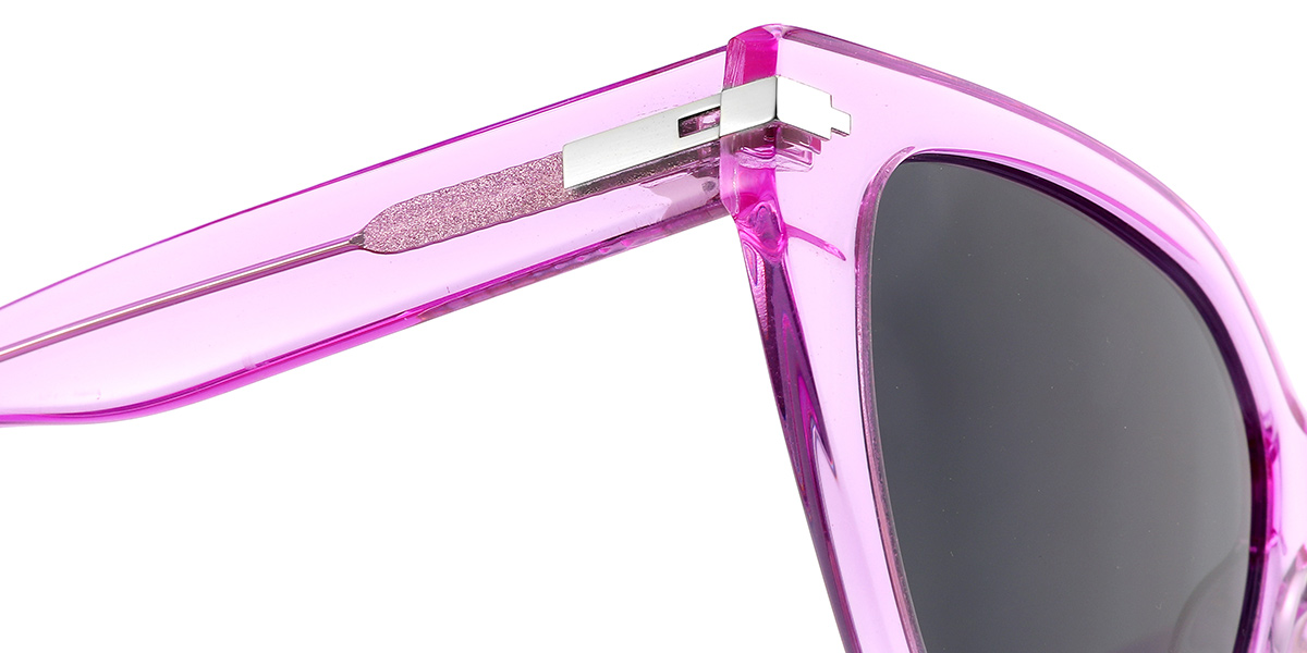 Translucent-Rose+Dark Grey Polarized