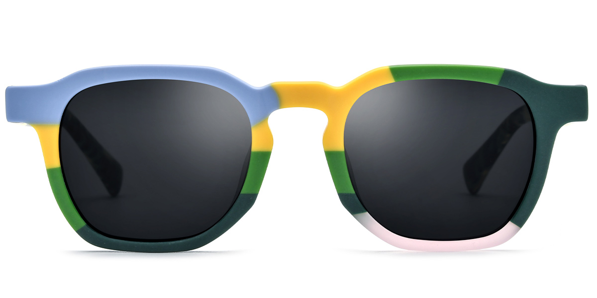 Pattern-Yellow+Dark Grey Polarized