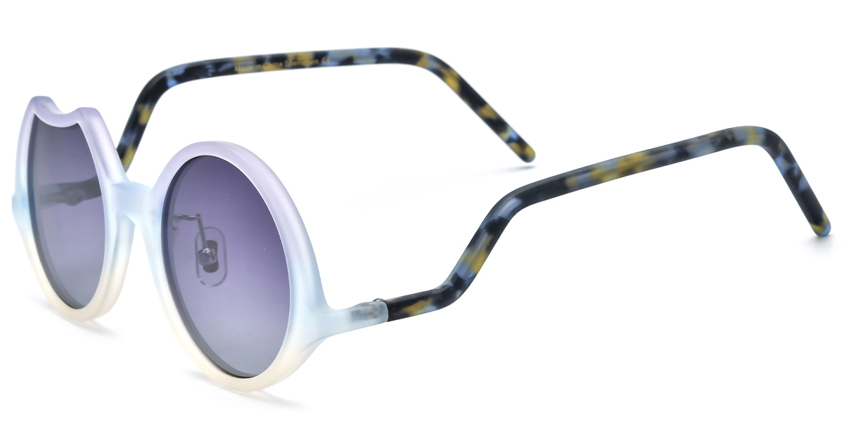 Gradient Purple+Purple Polarized