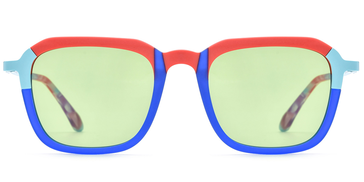 Pattern-Blue+Light Green Polarized