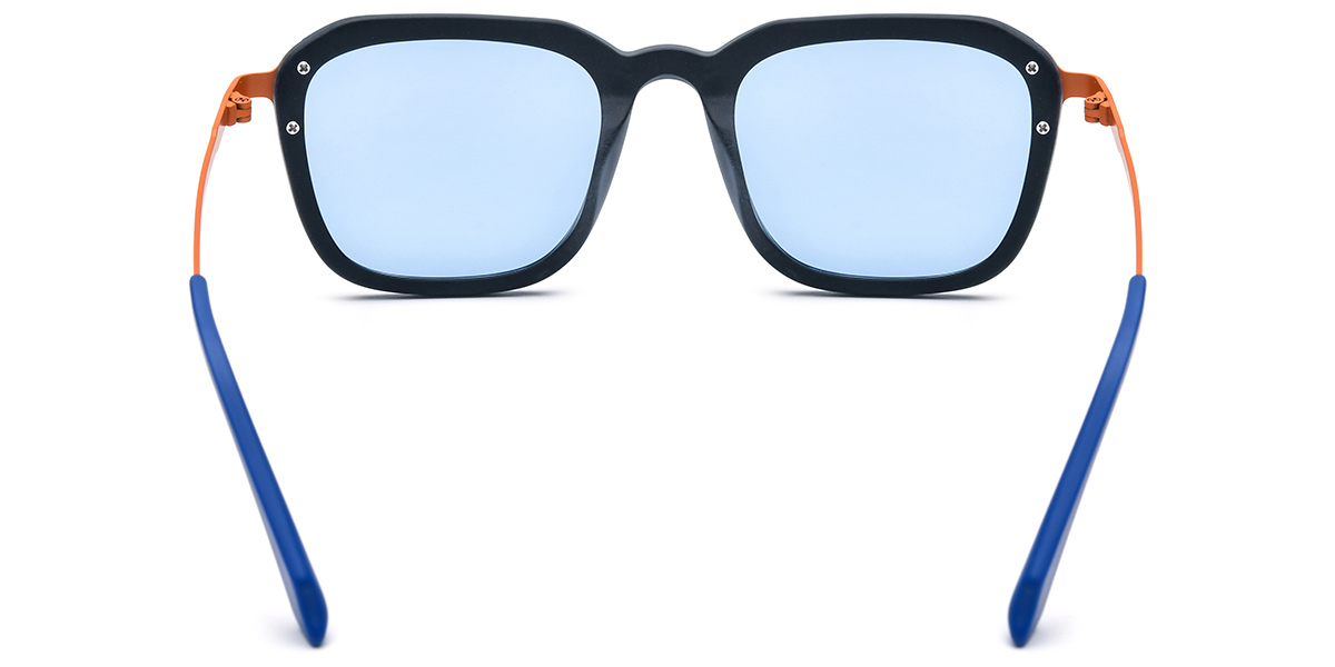 Pattern-Black+Light Blue Polarized