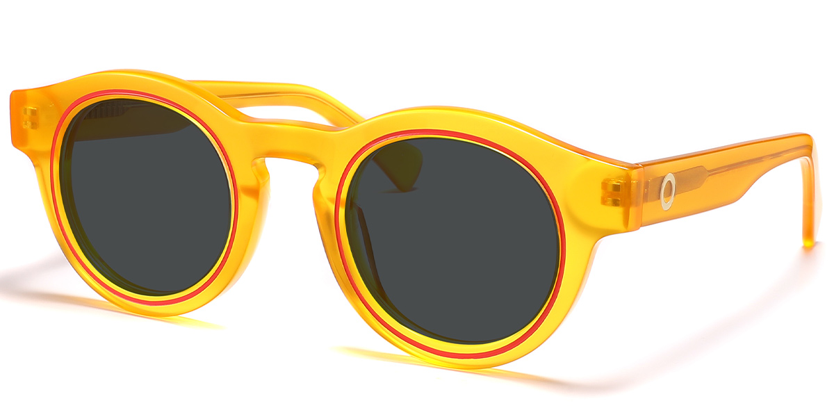 Translucent-Yellow+Dark Grey Polarized