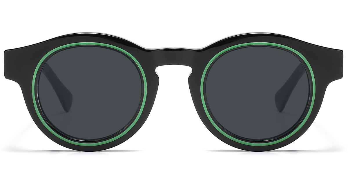 Black+Dark Grey Polarized