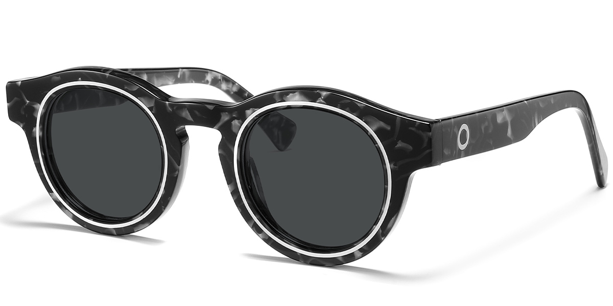 Pattern-Black+Dark Grey Polarized