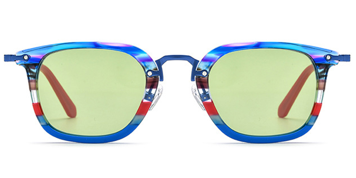 Pattern-Blue+Green Polarized