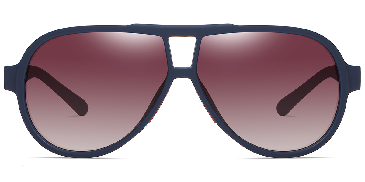 Blue+Gradient Amber Polarized