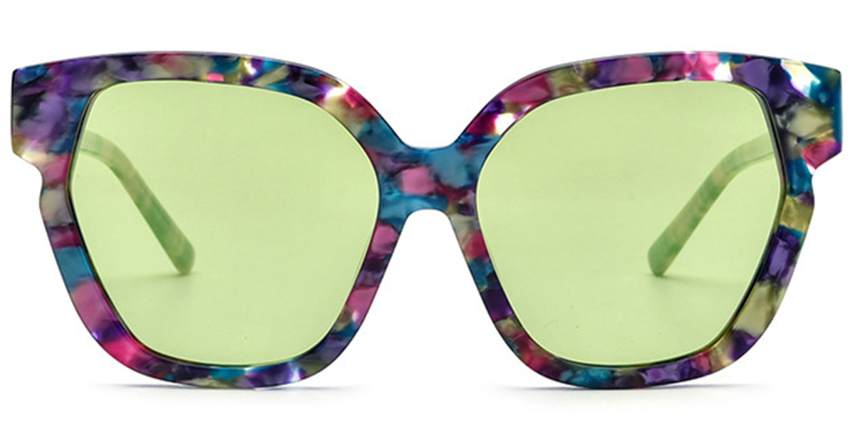 Pattern-Purple+Green Polarized