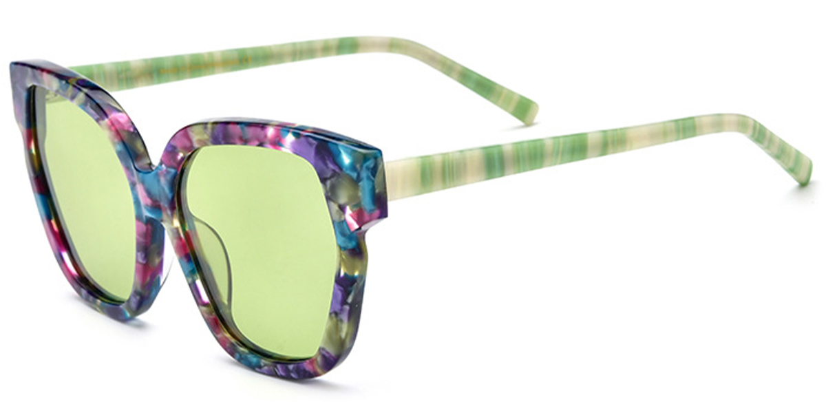 Pattern-Purple+Green Polarized