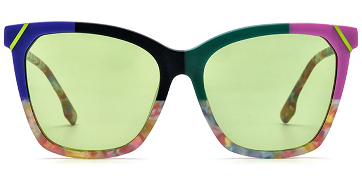 Pattern-Green+Green Polarized