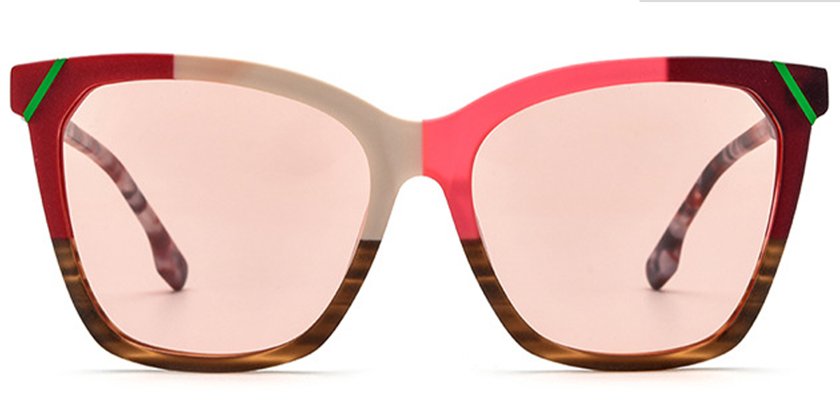 Pattern-Pink+Rose Polarized