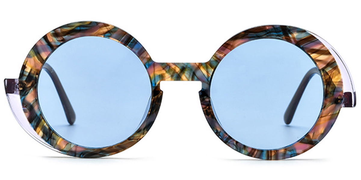 Pattern-Brown+Blue Polarized