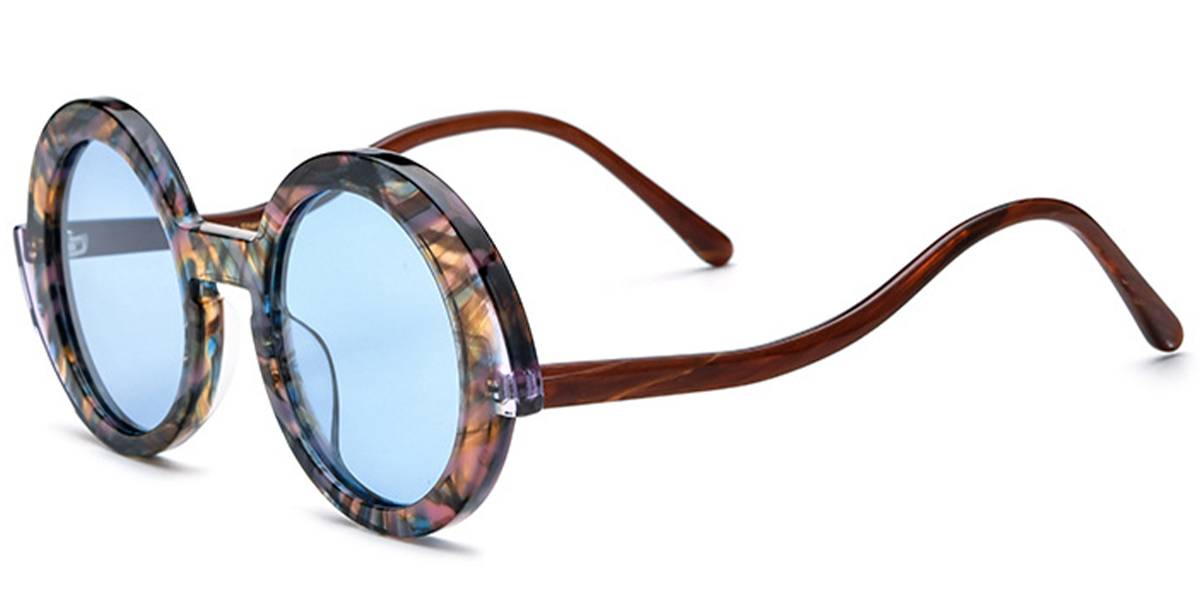 Pattern-Brown+Blue Polarized