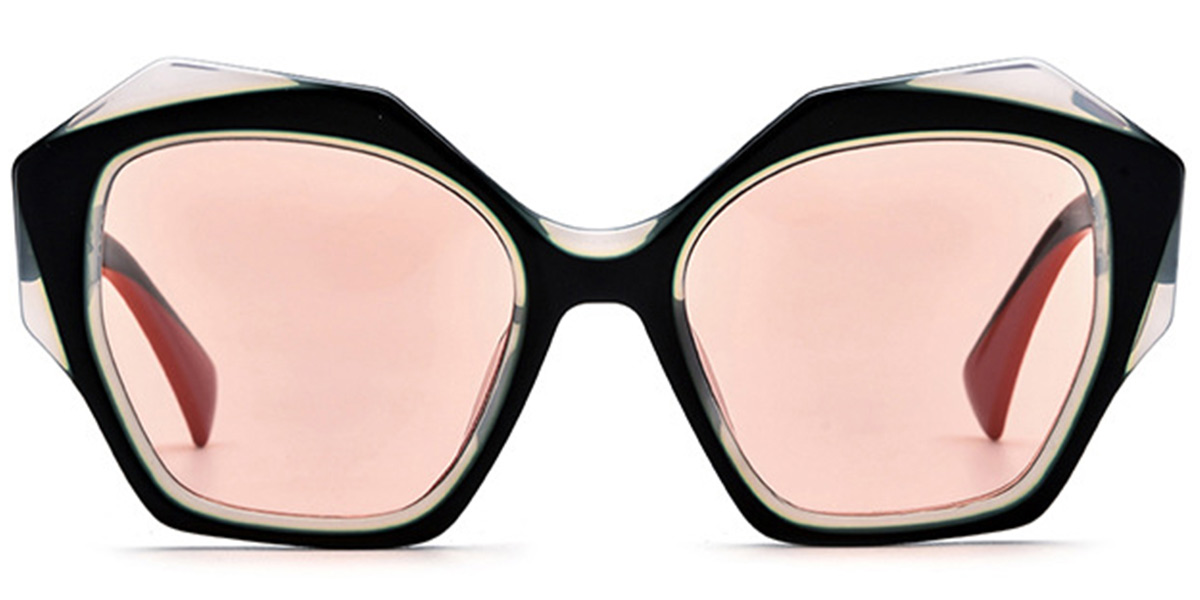 Pattern-Black+Rose Polarized