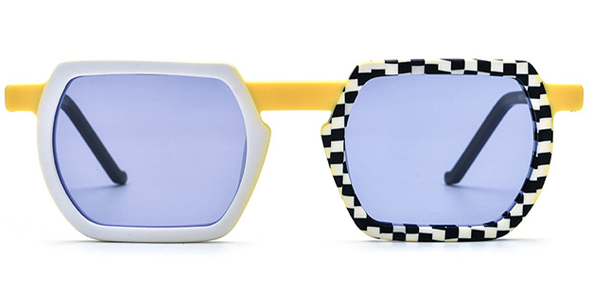 Pattern-Yellow+Purple Polarized