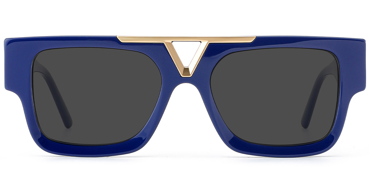 Blue+Dark Grey Polarized