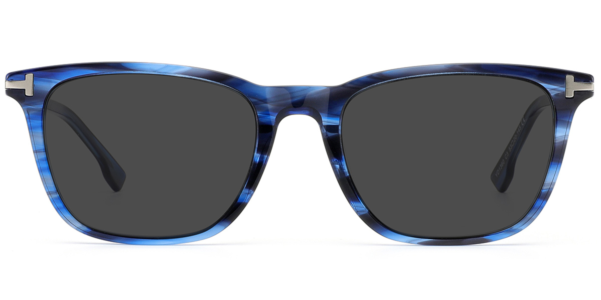 Pattern-Blue+Dark Grey Polarized