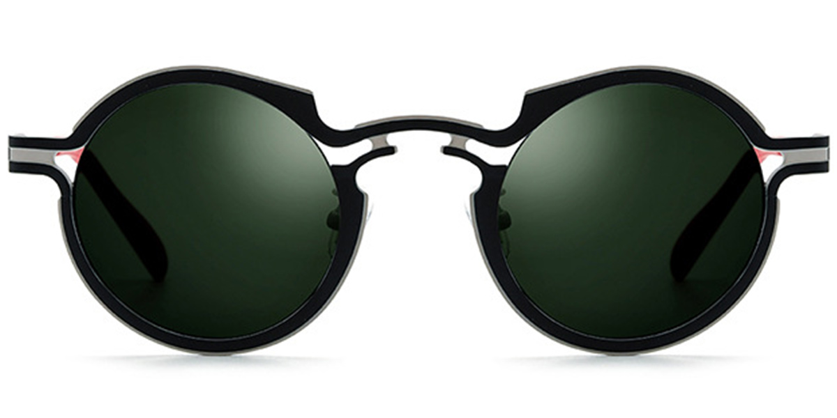 Black+Dark Green Polarized