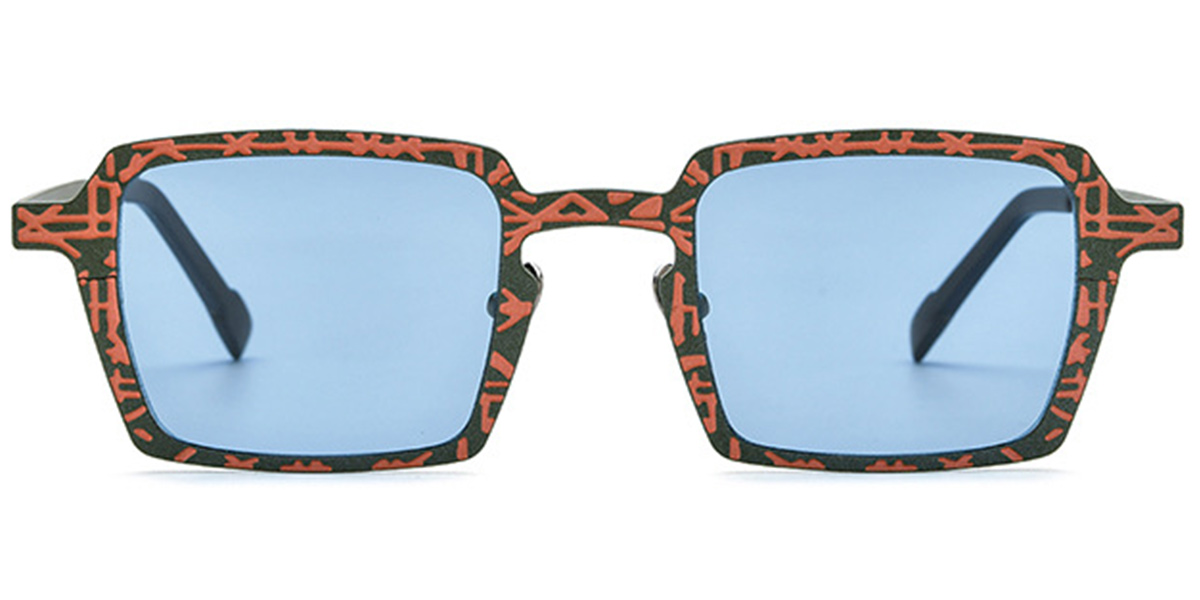 Pattern-Orange+Blue Polarized