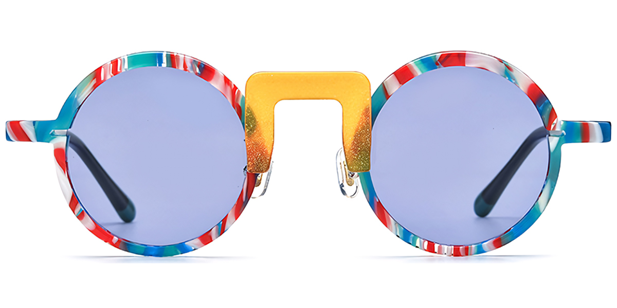 Pattern-Blue+Purple Polarized